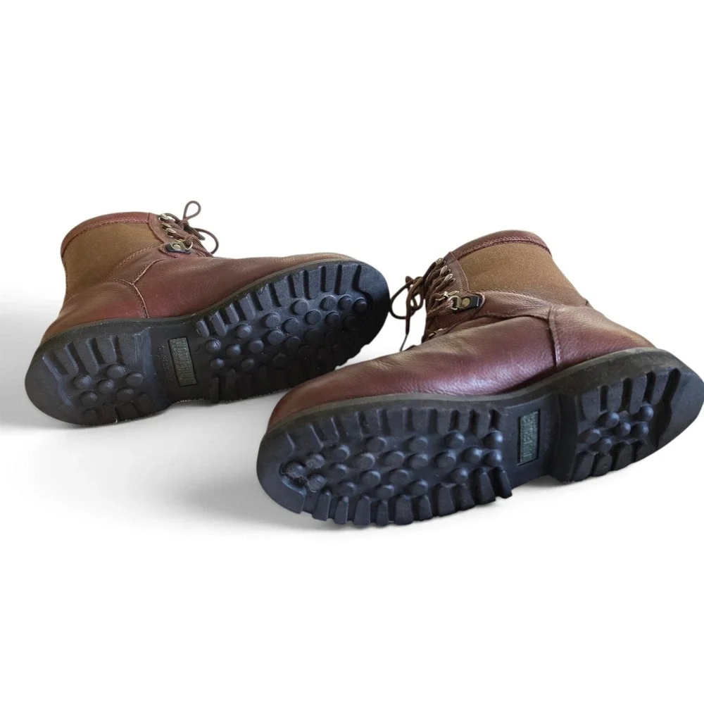 Wolverine Gore-Tex Mens 10.5 Brown Leather Waterproof Hunting Hiking Boots